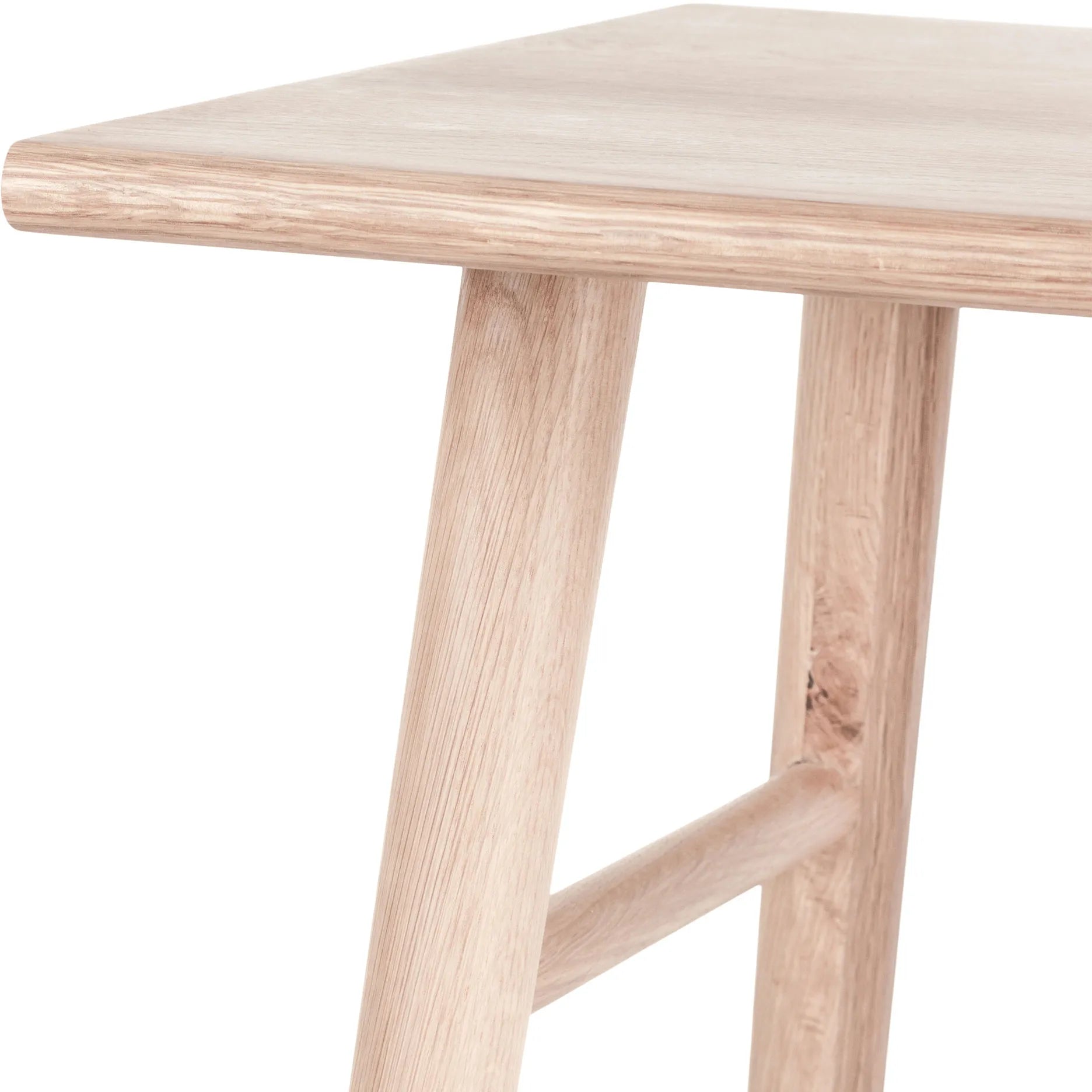 Wood II køkkenstol-hvidpigment FSC certificeret egetræ